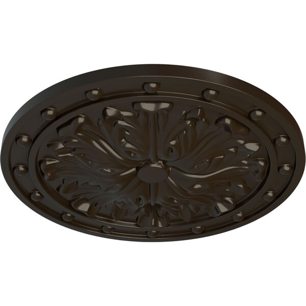 Foster Acanthus Leaf Ceiling Medallion (Fits Canopies Up To 2 1/4), 20 1/2OD X 1 1/2P